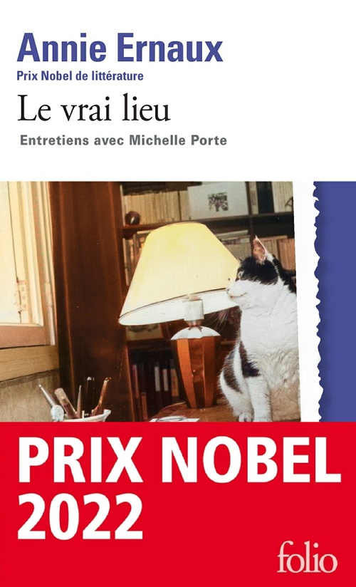 ebook cover of Le vrai lieu. Entretiens avec Michelle Porte, by Annie Ernaux