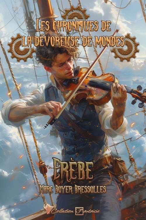 ebook cover of Les chroniques de la dévoreuse de mondes, by Marc Boyer Bressolles