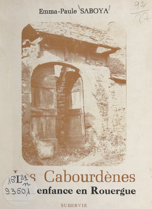 Couverture ebook de Les Cabourdènes, de Emma-Paule Saboya