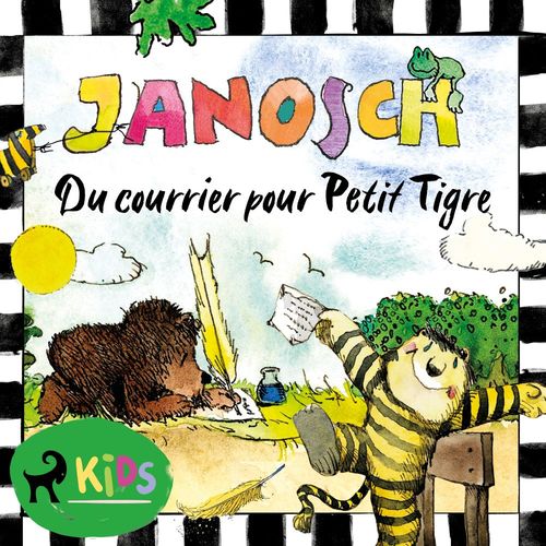 Couverture audiobook de Du courrier pour Petit Tigre, de Janosch