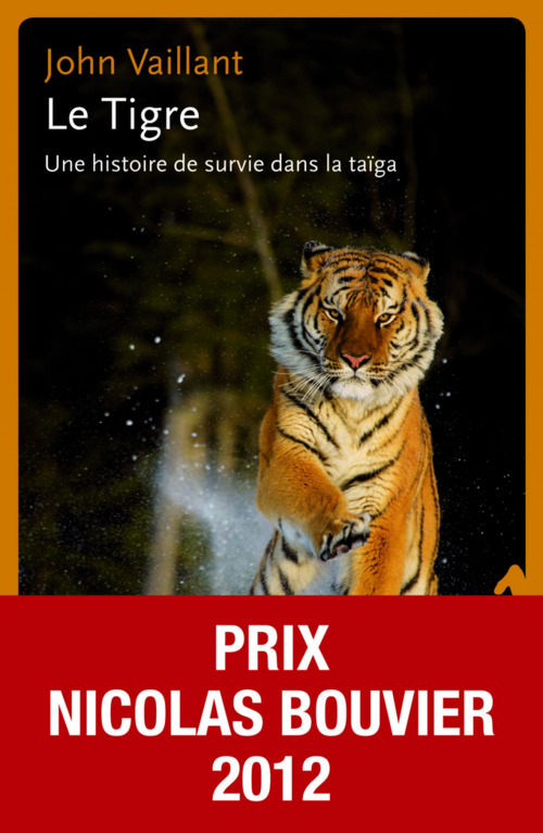 Couverture ebook de Le Tigre, de John Vaillant