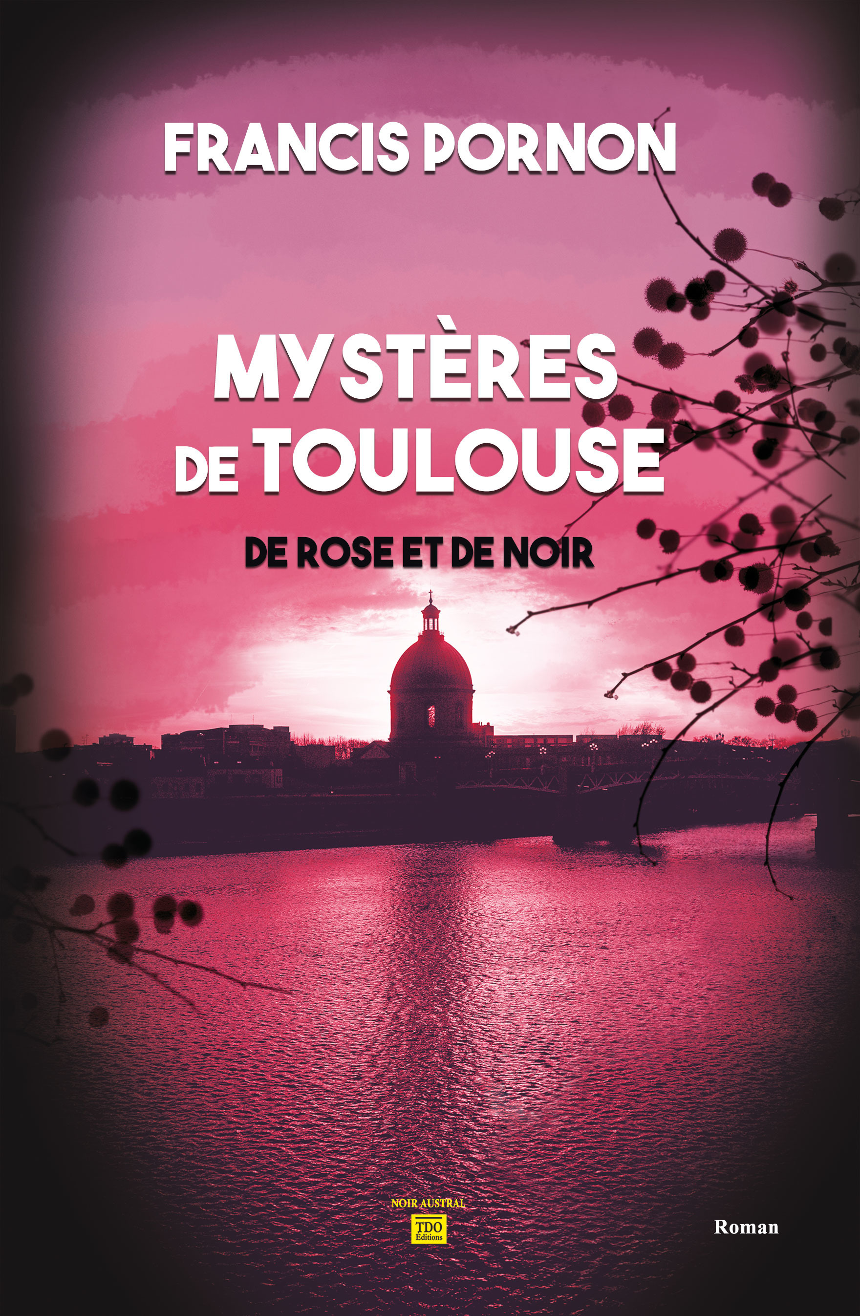Couverture ebook de Les mystères de Toulouse, de Francis Pornon