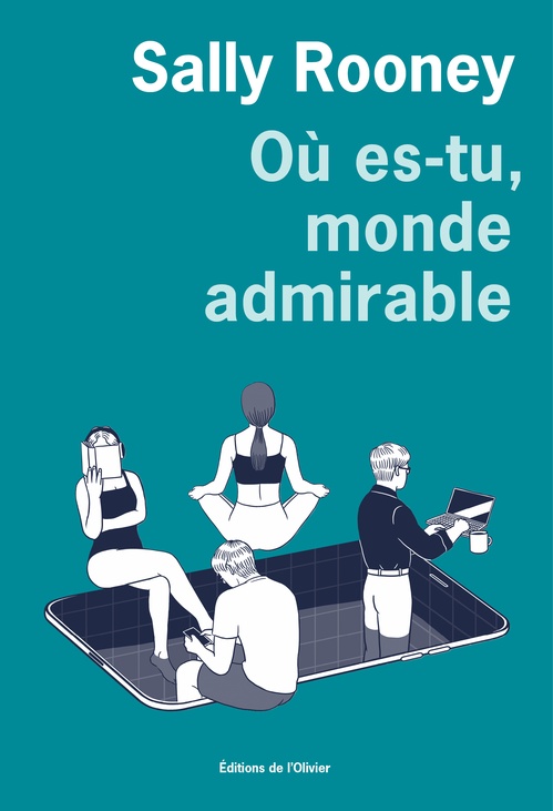 Couverture ebook de Où es-tu, monde admirable, de Sally Rooney