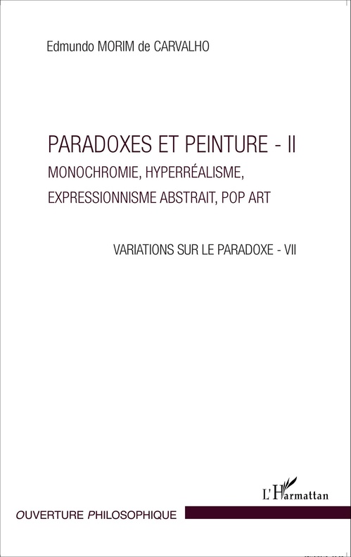 ebook cover of Paradoxes et peintures - II, by Edmundo Morim de carvalho