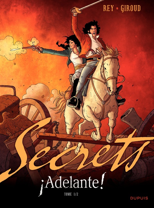 Couverture ebook de Secrets, Adelante - Tome 1, de Frank Giroud, Javi Rey