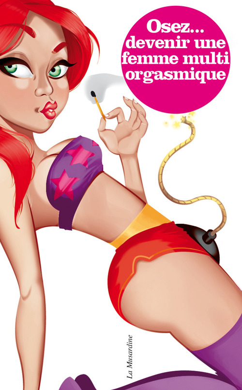 Couverture ebook de Osez devenir une femme multiorgasmique, de Servane Vergy