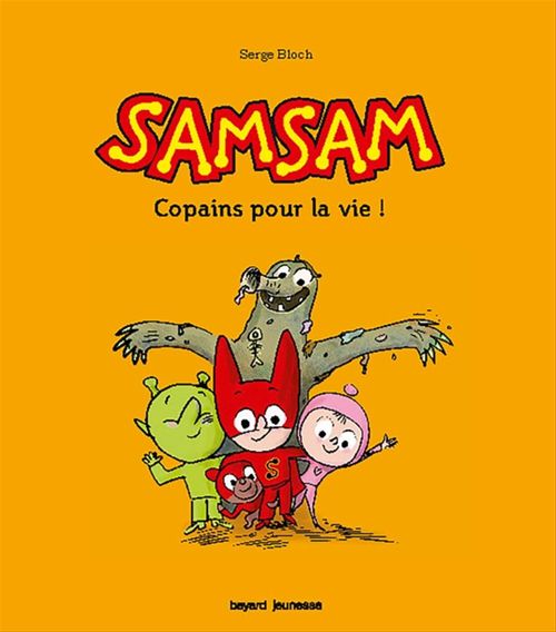 Couverture ebook de Les aventures de SamSam, Tome 02, de Serge Bloch