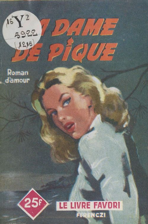 ebook cover of La dame de pique, by Rebecca Vence