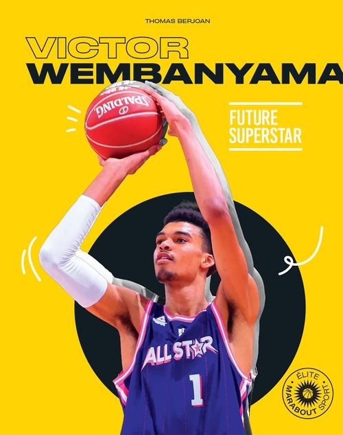 Couverture ebook de Victor Wembanyama, de Ludovic Nivet