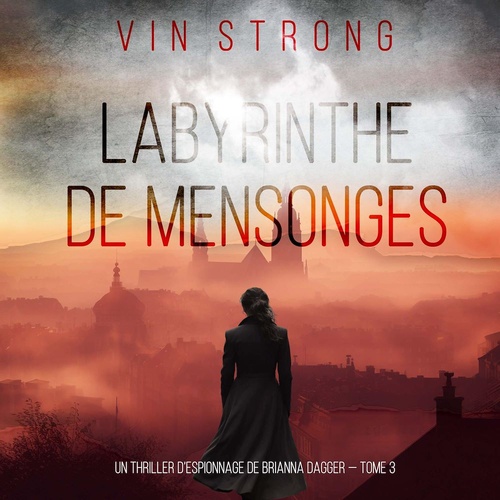 audiobook cover of Labyrinthe de Mensonges (Un thriller d'espionnage de Brianna Dagger - Tome 3), by Vin Strong