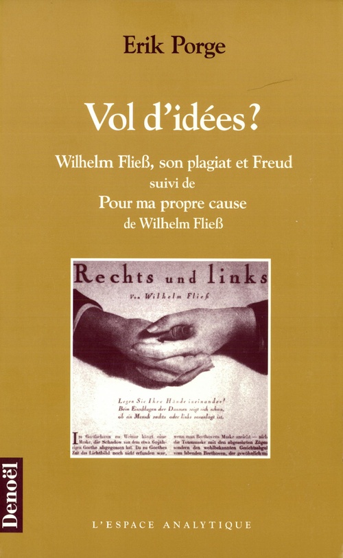 Couverture ebook de Vol d'idées ?, de Erik Porge