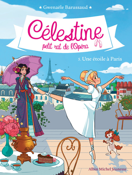 Couverture ebook de Une étoile à Paris, de Gwenaële Barussaud, Myrtille Tournefeuille