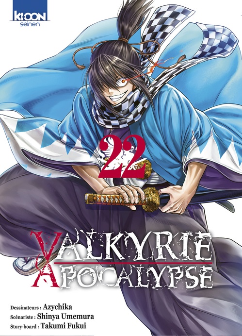 Couverture ebook de Valkyrie Apocalypse T22, de Shinya Umemura, Takumi Fukui, Ajichika