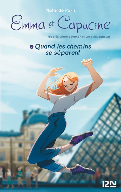 Couverture ebook de Emma et Capucine - tome 2 Quand les chemins se séparent, de Mathilde Paris, Jérôme Hamon