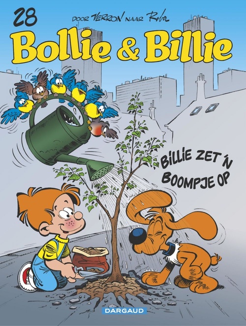 ebook cover of Billie zet 'n boompje op, by Laurent Verron