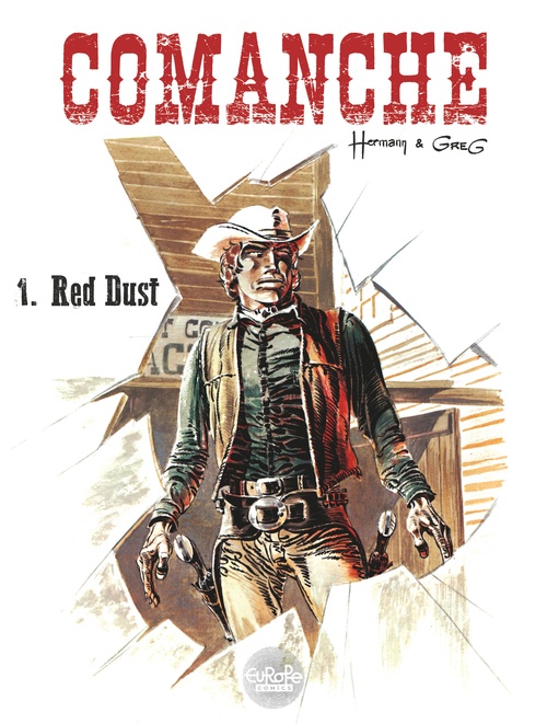 ebook cover of Comanche - Volume 1 - Red Dust, by Greg