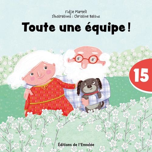 Couverture ebook de Toute une équipe !, de Fidjie Martell