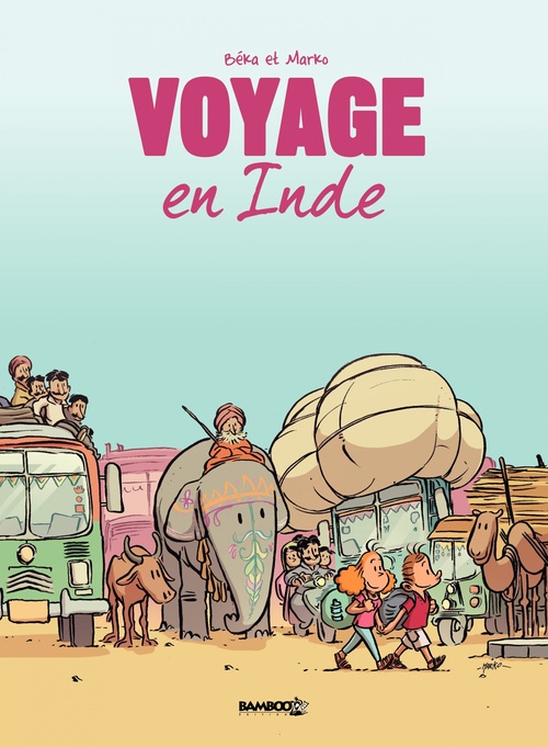 Couverture ebook de Voyage en Inde, de BeKa, Marko