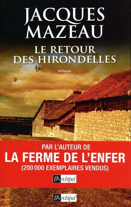 Couverture ebook de Le retour des hirondelles, de Jacques Mazeau
