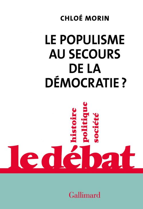 ebook cover of Le populisme au secours de la démocratie ?, by Chloé Morin