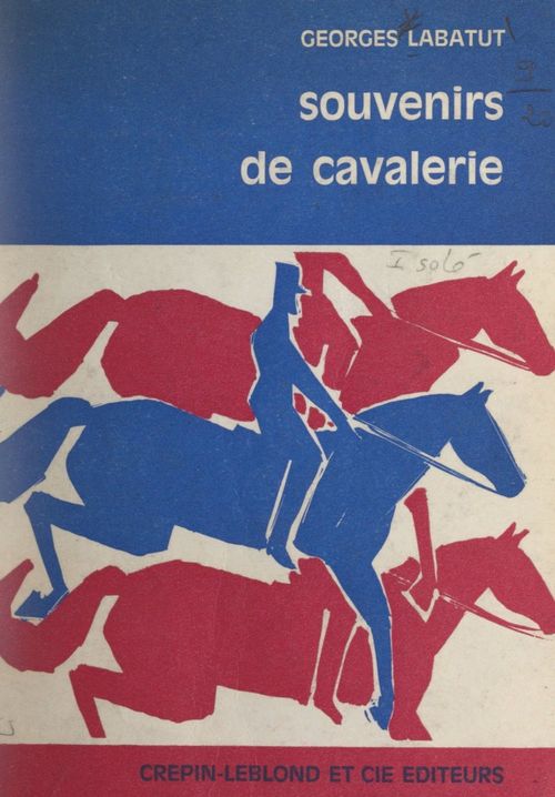 Couverture ebook de Souvenirs de cavalerie, de Georges Labatut