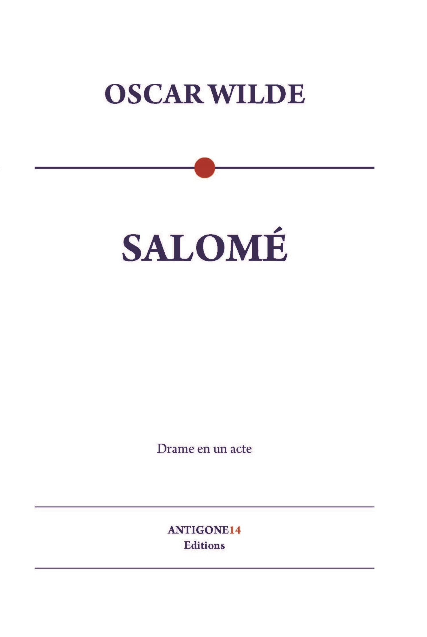 ebook cover of Salomé, by Oscar Wilde