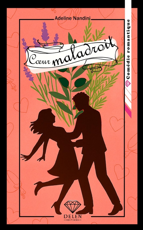 ebook cover of Coeur maladroit, by Adeline Nandini