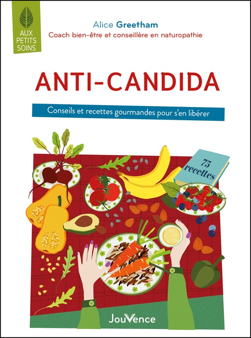 Couverture ebook de Anti-candida, de Alice Greetham
