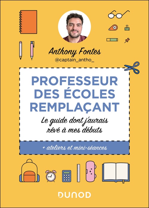 ebook cover of Professeur des écoles Remplaçant @captain_antho_, by Anthony Fontes