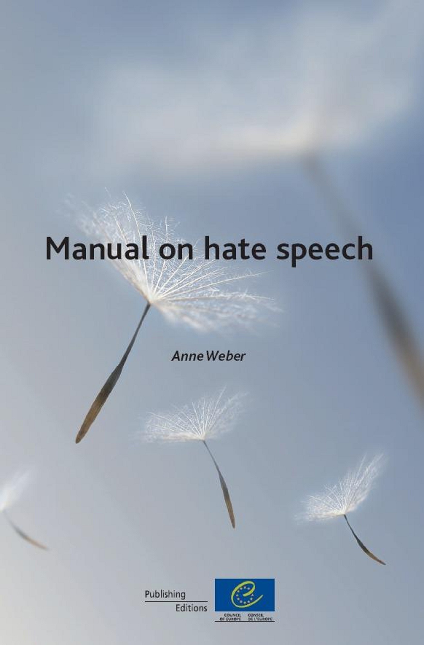Couverture ebook de Manual on hate speech, de Anne Weber