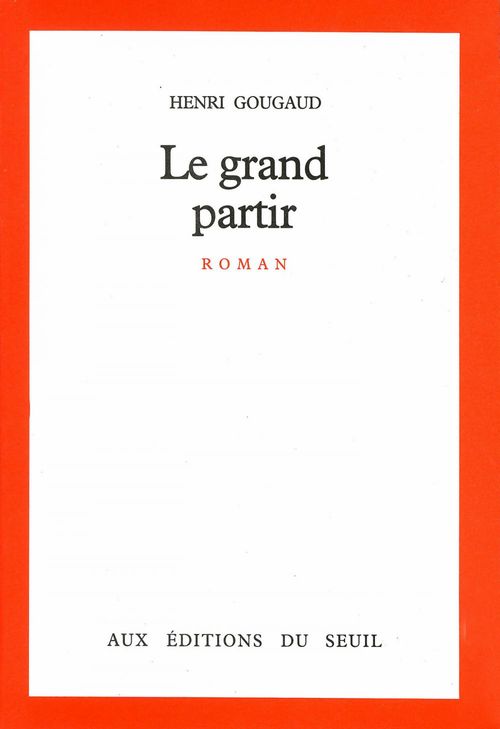 Couverture ebook de Le Grand Partir, de Henri Gougaud