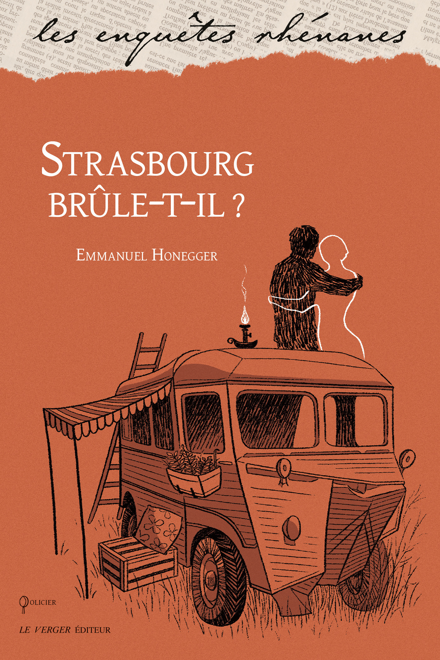 ebook cover of Strasbourg brûle-t-il ?, by Emmanuel Honegger