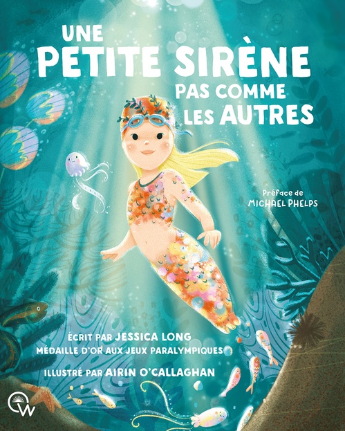 ebook cover of Une petite sirène pas comme les autres, by Jessica Long, Airin O'Callaghan