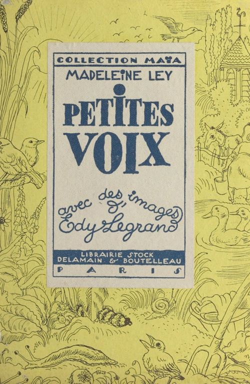 ebook cover of Petites voix, by Madeleine Ley