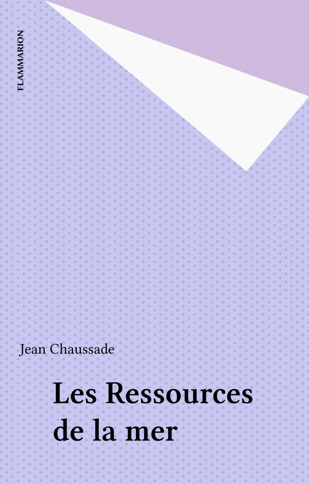 Couverture ebook de Les Ressources de la mer, de Jean Chaussade