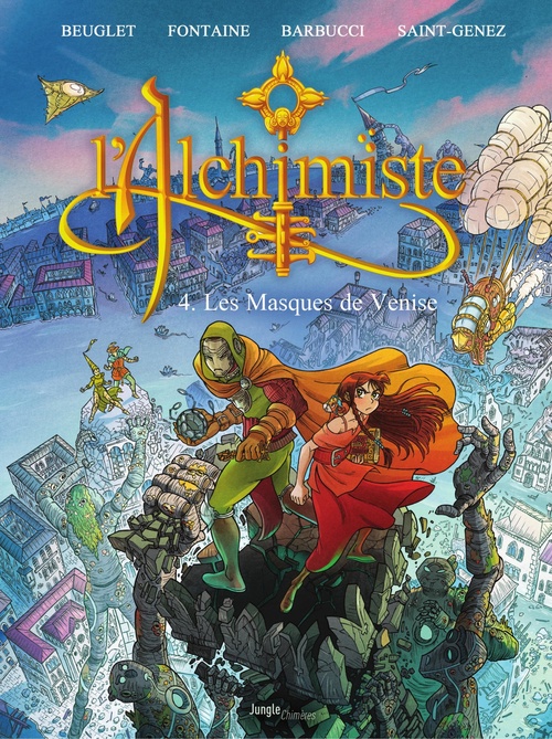 ebook cover of L'alchimiste - Tome 4 - Les masques de Venise, by Maxime Fontaine