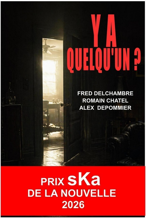 Couverture ebook de Y a quelqu'un ?, de Romain Chatel