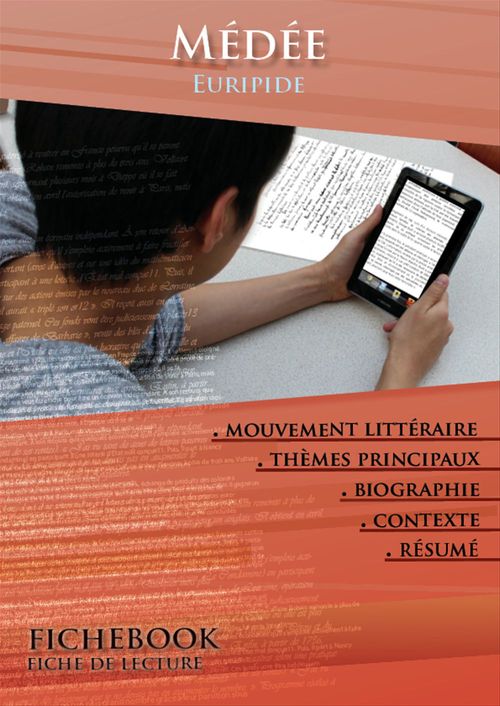 ebook cover of Fiche de lecture Médée - Résumé détaillé et analyse littéraire de référence, by Euripide