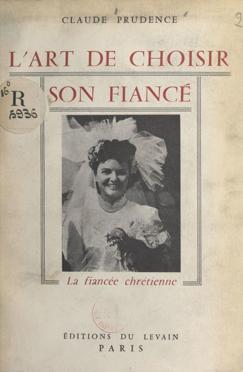 ebook cover of L'art de choisir son fiancé, by Claude Prudence