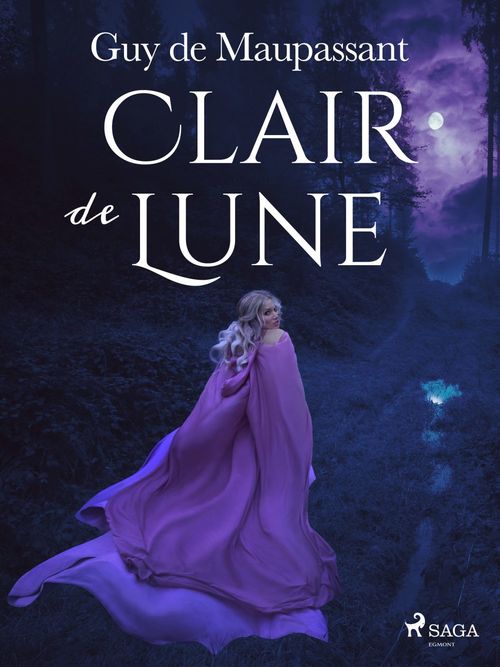 ebook cover of Clair de Lune, by Guy  De Maupassant