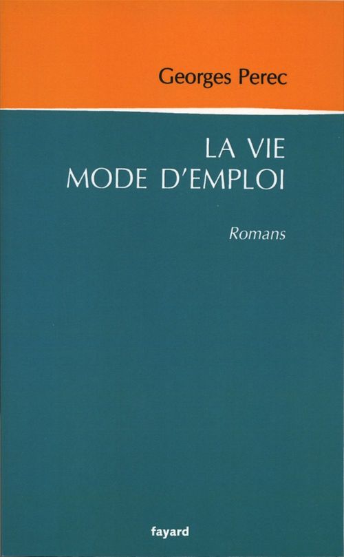 Couverture ebook de La vie mode d'emploi, de Georges Perec