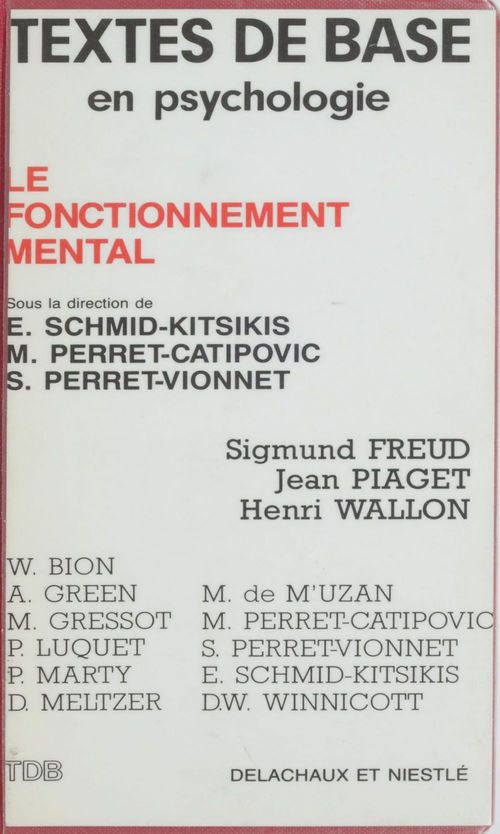 ebook cover of Le Fonctionnement mental, by Elsa Schmid-Kitsikis