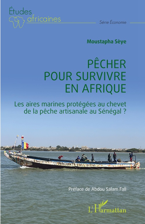 Couverture ebook de Pêcher pour survivre en Afrique, de Moustapha Seye