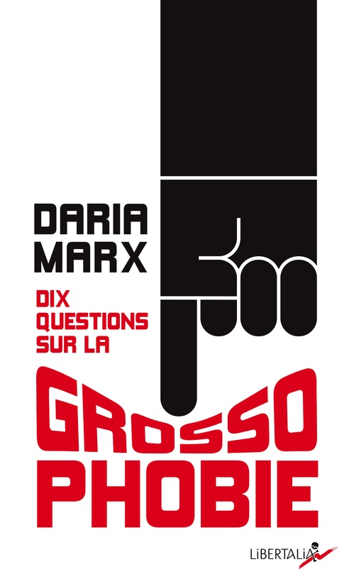 Couverture ebook de Dix questions sur la grossophobie, de Daria Marx
