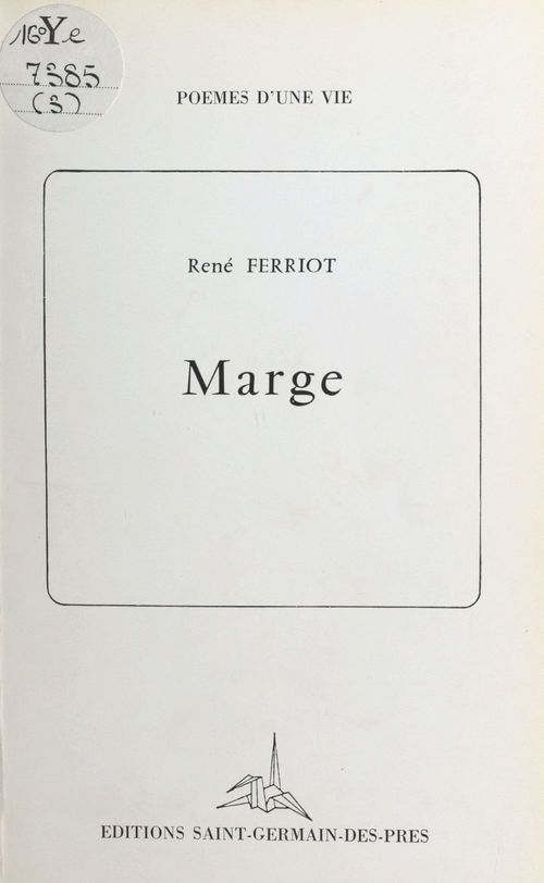 ebook cover of Marge, by Rene Ferriot