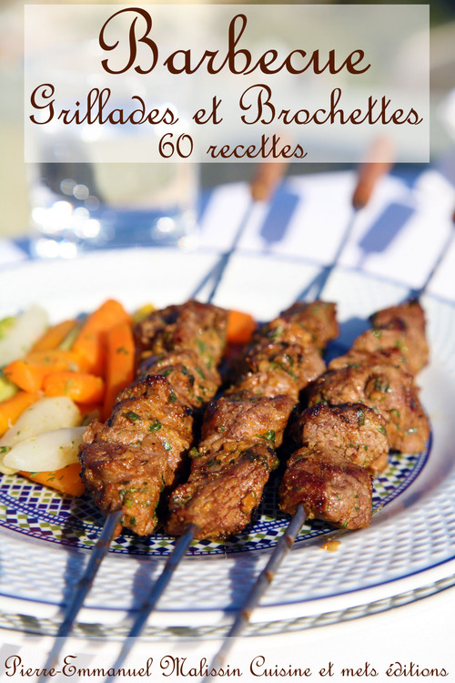 ebook cover of Barbecue, grillades et brochettes ; 60 recettes, by Pierre-emmanuel Malissin