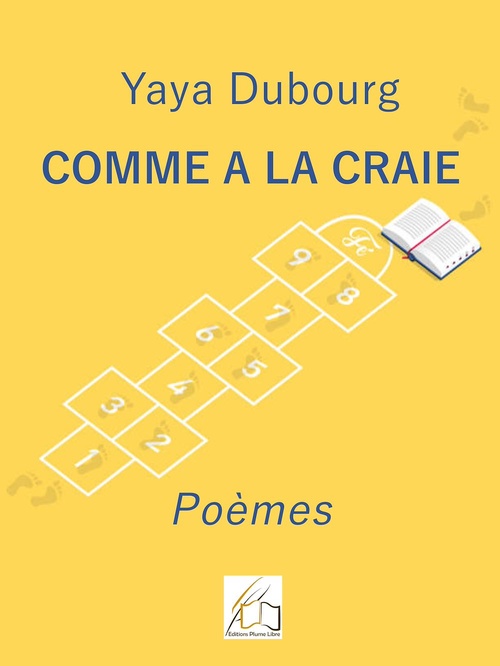ebook cover of Comme à la craie, by Yaya Dubourg
