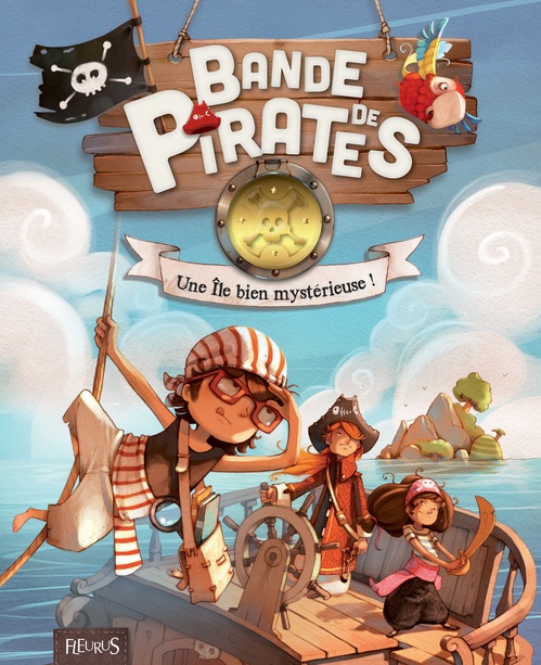 ebook cover of Une Île bien mystérieuse !, by Olivier Dupin, Juliette Parachini-Deny, Jérôme Pélissier