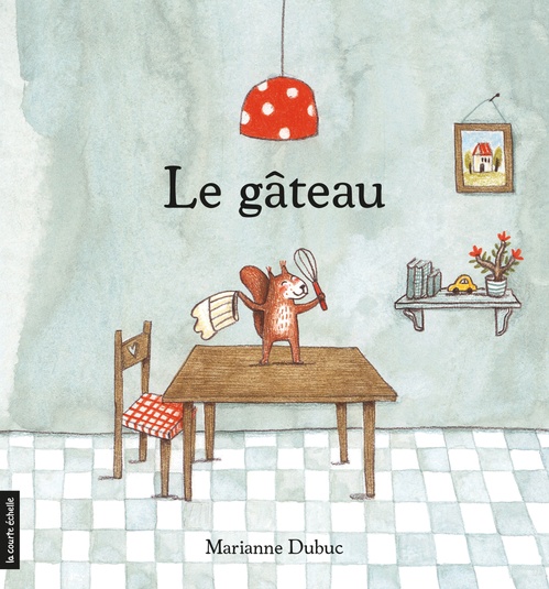 Couverture ebook de Le gâteau, de Marianne Dubuc
