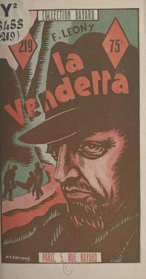 Couverture ebook de La vendetta, de Francois Leony